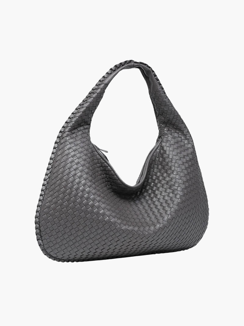 Everyday Woven Bag - Dark Grey