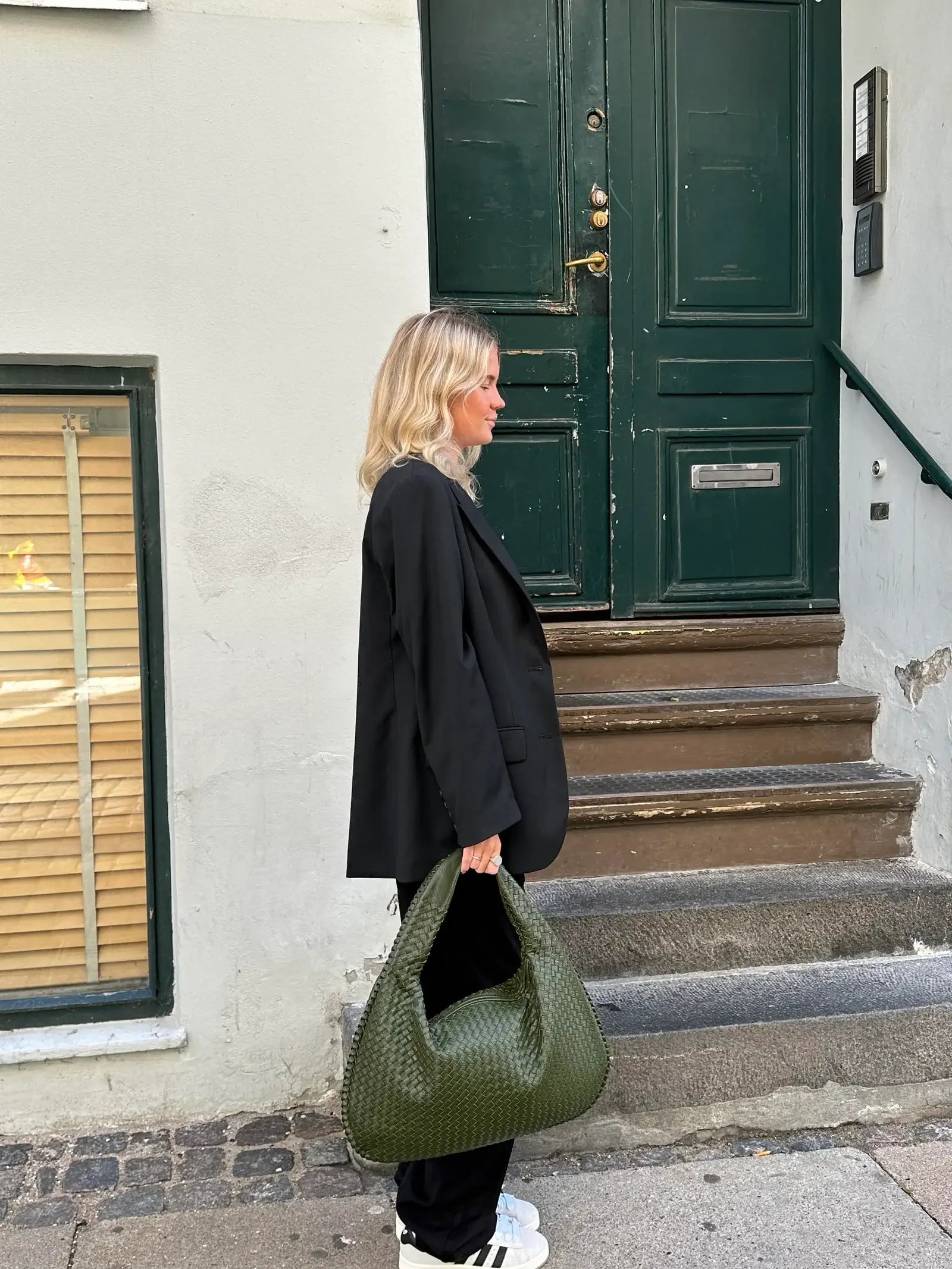 Everyday Woven Bag - Dark Grey